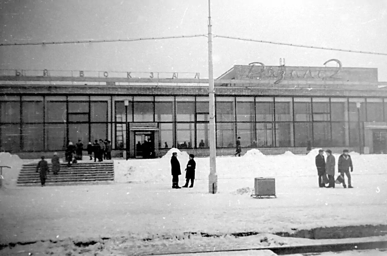 Городской железнодорожный вокзал Рязани